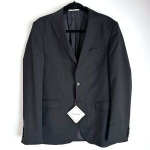 NWT Pal Zileri MCMLXXX SIR Mens‎ Dark Gray Wool Blazer Jacket IT 52 / US 42 / 7R